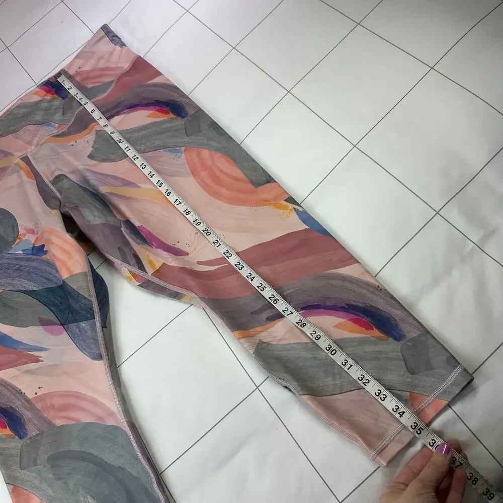 Athleta Leggings Womens 3X Elation 7/8 Vibrance Orchid Pink Yoga High Rise Gym - Picture 10 of 10
